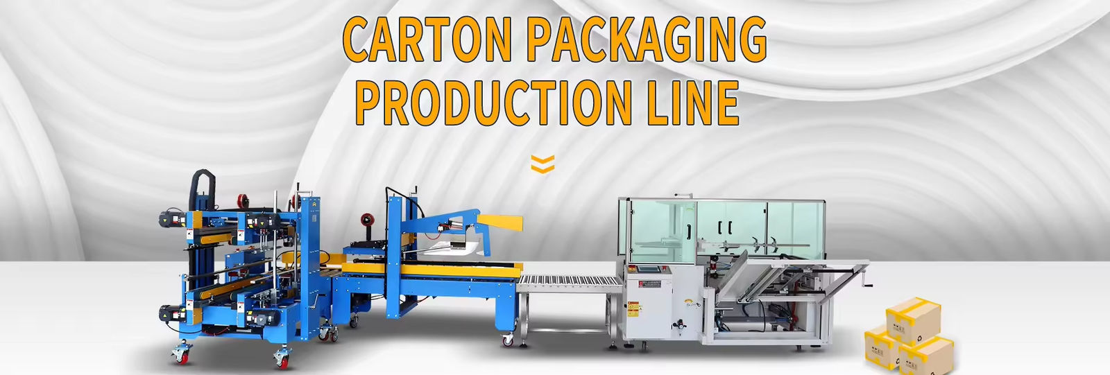 machine à emballer de carton