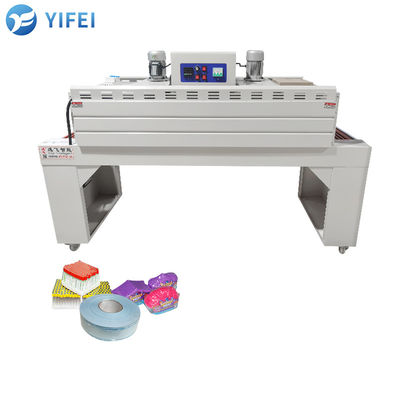 Produits alimentaires boissons carton automatique enveloppement thermique rétrécissant machine d'emballage L-étancheur boîte enveloppement