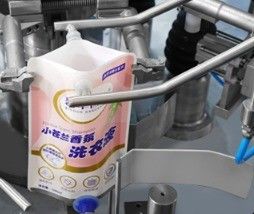 20 à 70 sacs Vitesse d'emballage Machine automatique de remplissage de sacs rotatifs pour sacs prêts à l'emploi