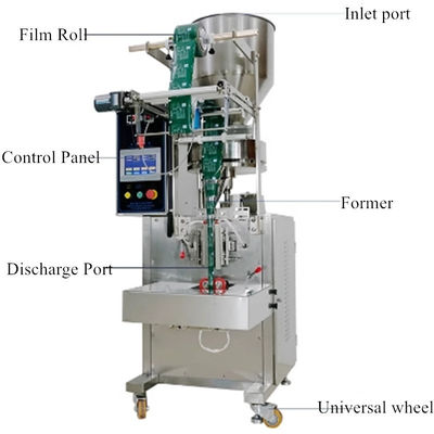 Machine de remplissage de granules en poudre à plusieurs voies pour emballage en sachets de 300 kg