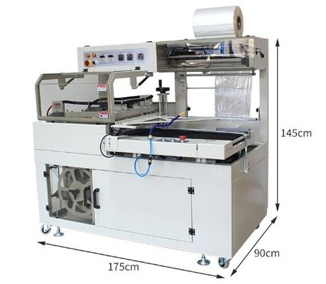 Machine automatique de scellage et de découpe de film à manche pour emballage en carton