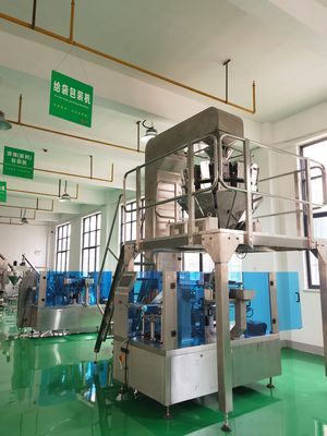Système d'alimentation automatique Machine d'emballage de poudre à granulés liquides pour sacs de 10g à 500g