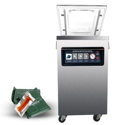Emballage en bois Machine d'emballage sous vide à chambre unique pour les produits alimentaires commerciaux 540*490*940mm