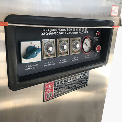 Machine d'emballage sous vide à chambre profonde verticale unique pour scellants alimentaires