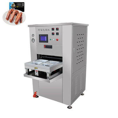 Machine d'étanchéité sous vide à plateau électrique pour les magasins d'aliments et de boissons