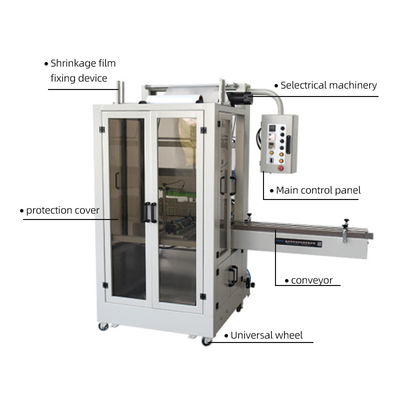 Machine d'emballage semi-automatique à pellicule de PE rétrécissante pour emballage personnalisé