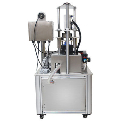 220V/50/60HZ machine automatique de fermeture sous vide pour les pots de sauces alimentaires des récipients en verre des bouteilles