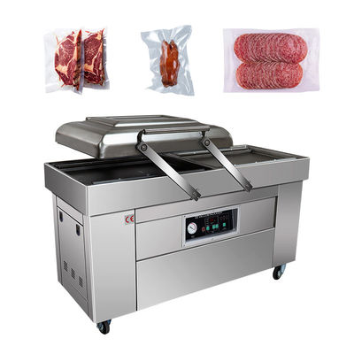 Certification CE DZ400 Machine automatique à double chambre à vide pour emballage alimentaire