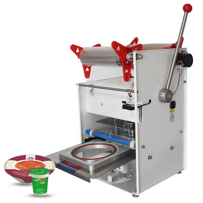 Machine de scellage de plateau de déjeuner industriel de la boîte de restauration rapide avec moule pressé manuel personnalisable