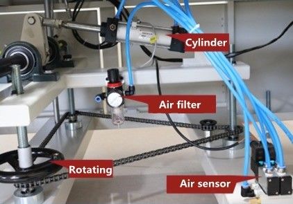 Machine automatique d'emballage de capsules avec boîte à tubes thermiques en plastique enveloppée en film rétrécissant