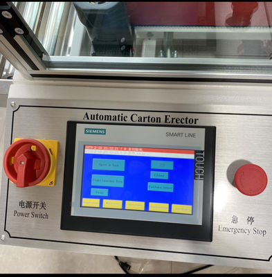 18pcs/min Max vitesse entièrement automatique sac de l'emballage du ruban adhésif boîte boîtier carton machine d'érection