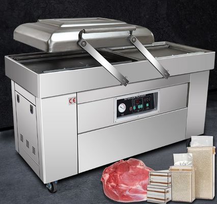 Machine d'emballage sous vide à double chambre en acier inoxydable 304 DZ-600/2SB pour une longue durée de vie