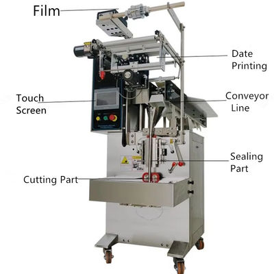 20-1000 ml Dimension de mesure Machine de remplissage de poudre de café en sachet à 960*720*2100 mm Taille
