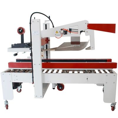 Machine d'étanchéité automatique à ruban pliable à capuche en acier inoxydable à vitesse maximale de 20 M/MIN