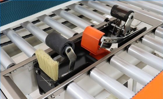Machine d'étanchéité automatique à ruban pliable à capuche en acier inoxydable à vitesse maximale de 20 M/MIN
