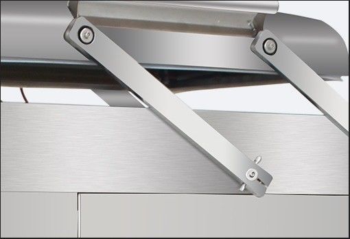 Machine d'étanchéité sous vide pour aliments industriels à double chambre et entièrement en acier inoxydable