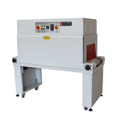 Facile à utiliser BS4525 Machine automatique de conditionnement de la chaleur en PVC POF à l'aide d'un tunnel thermique pour les bols