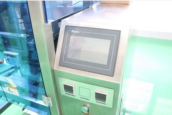 Machine d'emballage verticale à vis 500 g pour sacs de poudre de sucre et de poudre de grain