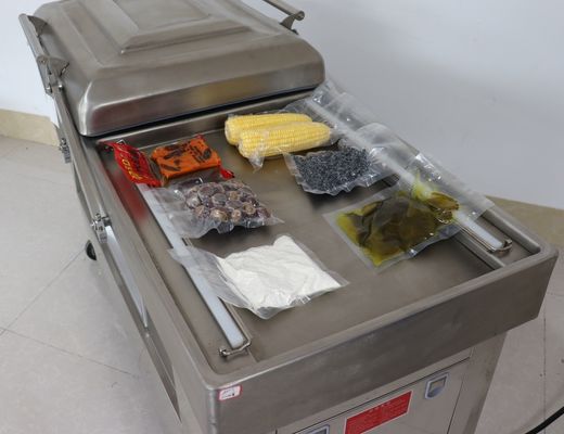 Sélecteur sous vide industriel à double étanchéité pour l'emballage alimentaire dans le matériel des machines