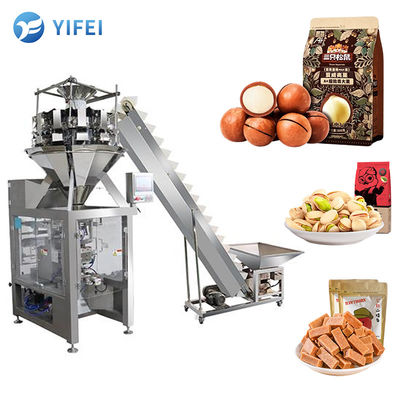 Sélection automatique pesage 100g Snack Candy Vertical Packing Machine Sacoche de pesage de l'emballage machine intégrée