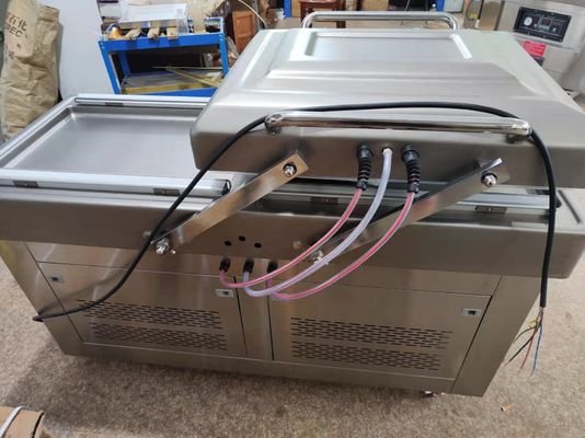 Pompes à vide puissantes, remplissage automatique d'azote certifié CE/machine à double chambre sous vide