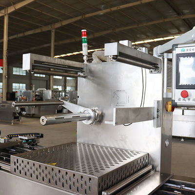 1800 kg Dates Thermoforming machine pour les plateaux de viande et de poisson MAP saucisse aspirateur