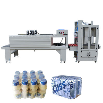 Petite bouteille en PET en PE film étirement rétrécissement enveloppement d'étanchéité machine d'emballage ligne de production