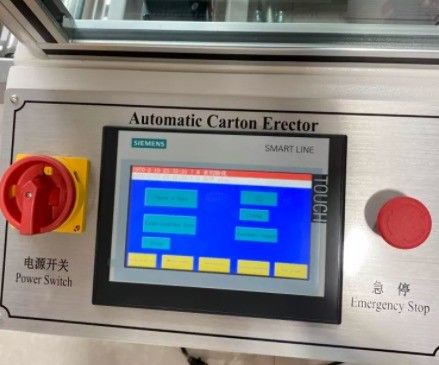 Matériau d'emballage en verre Haute vitesse 25 cartons par minute Machine d'étanchéité automatique