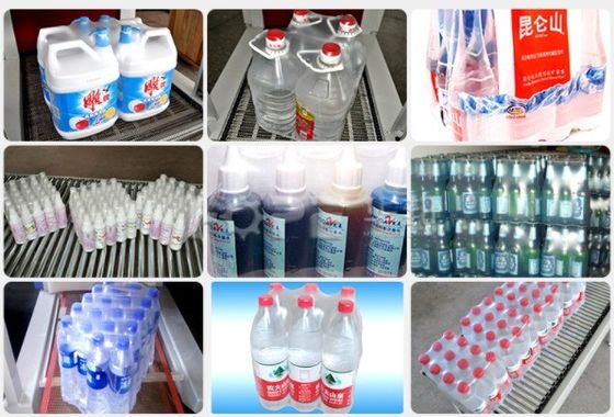 Automatique de qualité automatique 12 bouteilles Rétrécissement de l'emballage machine à emballer pour la bouteille d'eau