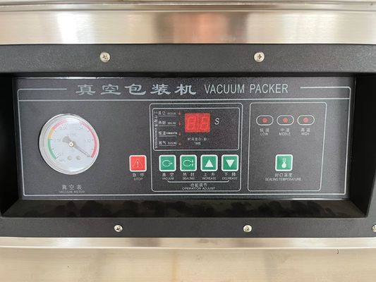 Machines d'emballage sous vide à double chambre avec capacité de 250 kg et option de remplissage au gaz