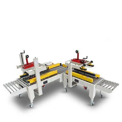 High Sealing Efficiency YF Semi-automatique de bande adhésive boîte de carton de type croisé d'étanchéité machine d'emballage