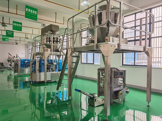 Machine d'emballage à poche debout automatique pour rouleaux de film de champignons secs