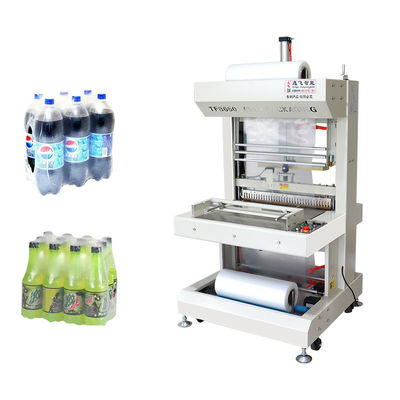 TF650 Bouteille de boisson énergisante rétrécisseur de tunnel Machine de rétrécissement à grande vitesse avec du matériau PE