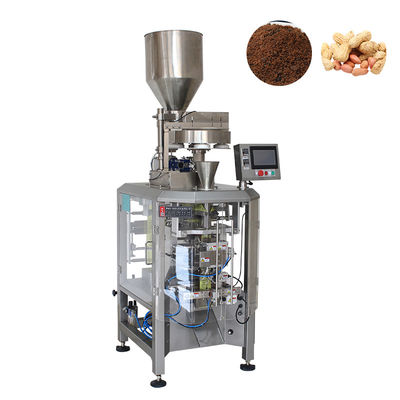 Machine d'emballage verticale automatique de litière de chat avec servo moteurs et mesure de tasse