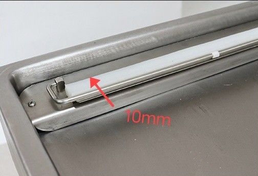 Machine d'emballage sous vide de viande à deux chambres avec 2 bandes d'étanchéité et tension 220V/380V