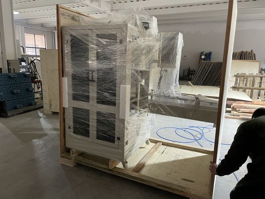 Machine à envelopper en rétrécissement par tunnel de type convoyeur pour le film automatique de bouteille d'eau à 220 V