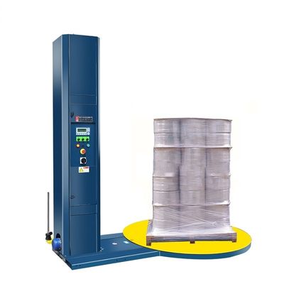 Machine d'emballage de palettes entièrement automatique avec taux de préétirement de 300% et certificat CE
