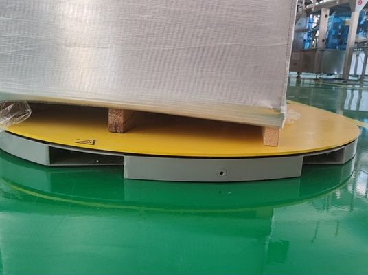 Machine d'emballage de palettes entièrement automatique avec taux de préétirement de 300% et certificat CE