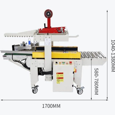 Facile à utiliser Machine automatique à haute vitesse de scellement et d'étiquetage de boîtes pour petites boîtes en carton
