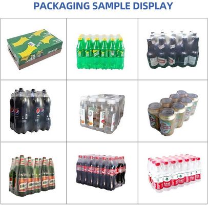 Conception du tunnel thermique à film en PVC machine d'emballage automatique pour bouteille d'eau Coca-Cola Sprite huile bière