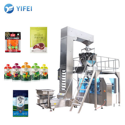 Machine d'emballage électrique verticale entièrement automatique pour sacs à triangles verticaux