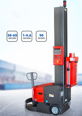 Machinerie matériel intelligent mobile autopropulsé robot étirable enveloppe de palettes 24V Voltage