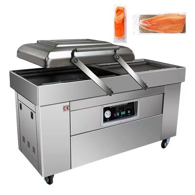 Machines d'emballage sous vide à double chambe DZ-400/2SB pour emballage à base de sandwichs de riz