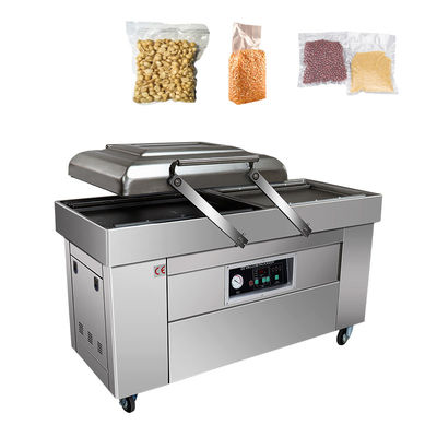 Machines d'emballage sous vide à double chambe DZ-400/2SB pour emballage à base de sandwichs de riz