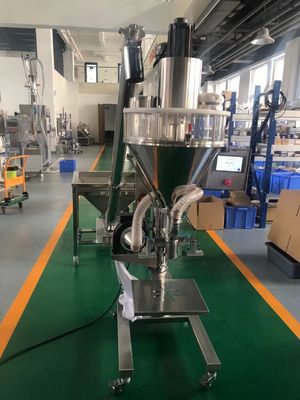 Machine électrique semi-automatique de remplissage de poudre à auger pour la farine de café, le piment, le détergent, le lait en poudre, les produits chimiques alimentaires 220V