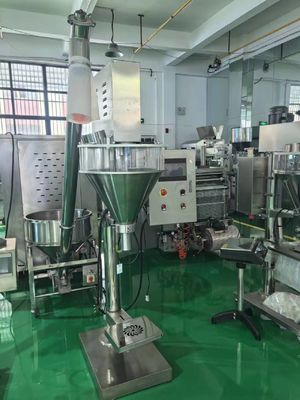 Machine électrique semi-automatique de remplissage de poudre à auger pour la farine de café, le piment, le détergent, le lait en poudre, les produits chimiques alimentaires 220V