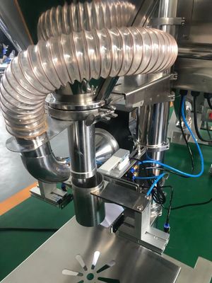 Machine électrique semi-automatique de remplissage de poudre à auger pour la farine de café, le piment, le détergent, le lait en poudre, les produits chimiques alimentaires 220V