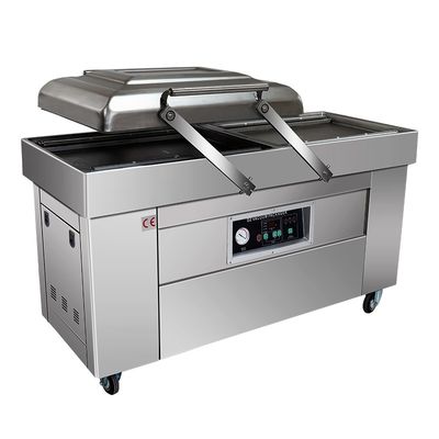 Machines d'emballage sous vide à double chambe DZ-400/2SB pour emballage à base de sandwichs de riz