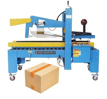 220V/50HZ Voltage Érecteur de carton entièrement automatique et machine d'étanchéité pour ligne d'emballage