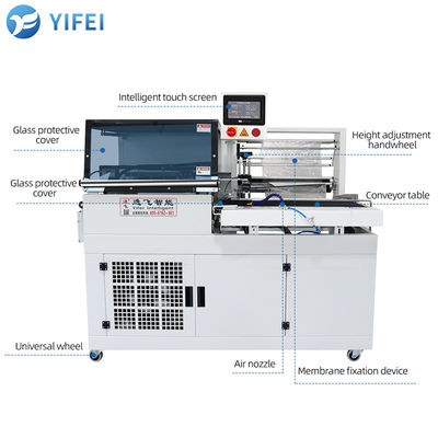 Vidéo Support technique Machine automatique d'emballage à enveloppe rétrécissante 450L pour emballage cadeau